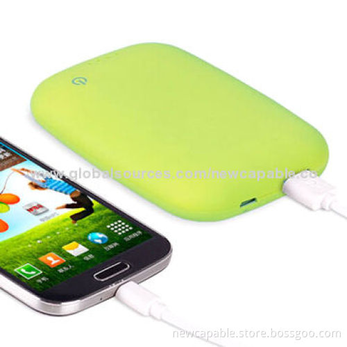 Wireless Charger/Power Bank, Built-in 7,000mA Li-polymer Battery